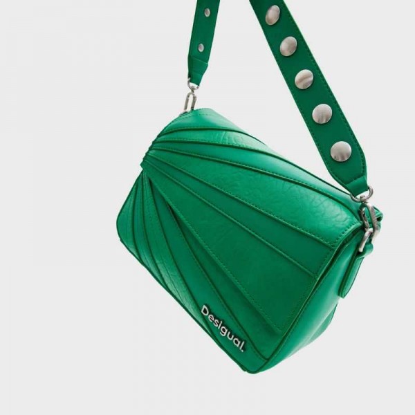 Desigual - Sac patchwork texturé...