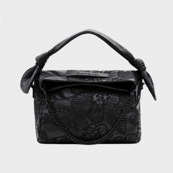 Desigual - Sac bandoulière brodé...