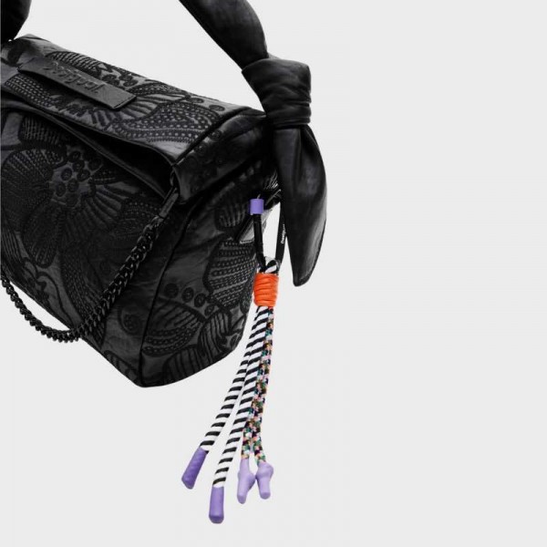 Desigual - Sac bandoulière brodé...