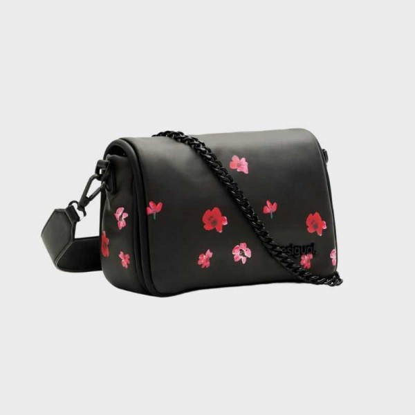 Desigual - Sac bandoulière fleurs...