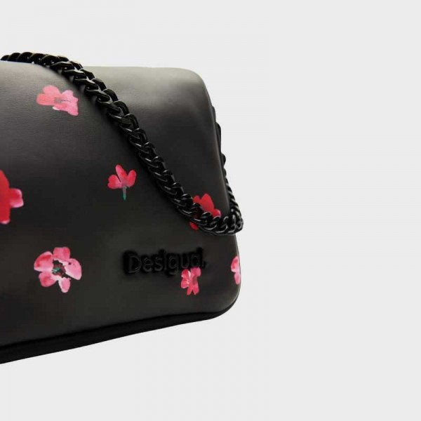 Desigual - Sac bandoulière fleurs...