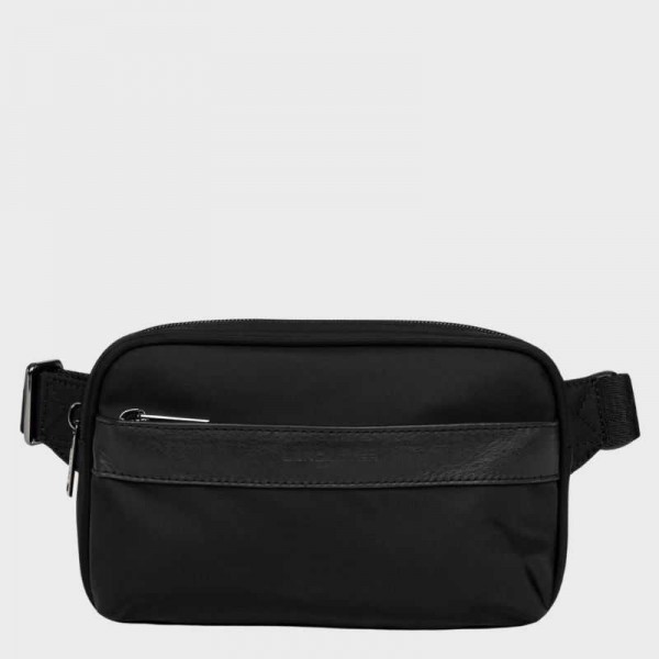 Lancaster - Sac banane en toile basic... Lancaster - Sac banane en toile basic...