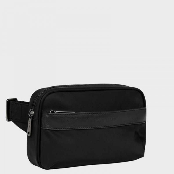 Lancaster - Sac banane en toile basic... Lancaster - Sac banane en toile basic...