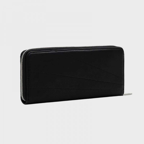 Desigual - Portefeuille zippé noir... Desigual - Portefeuille zippé noir...