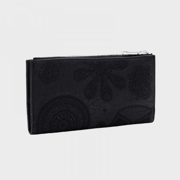 Desigual - Portefeuille brodé 24sayp15 Desigual - Portefeuille brodé 24sayp15