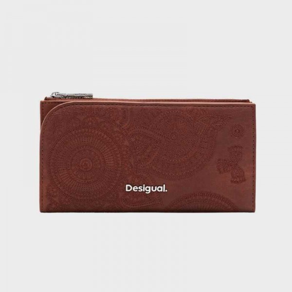 Desigual - Portefeuille brodé 24sayp15 Desigual - Portefeuille brodé 24sayp15