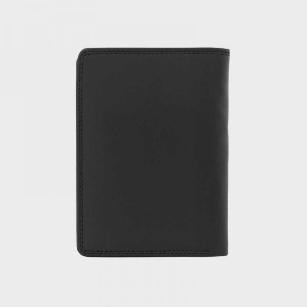 Braun Buffel - Portefeuille noir en...