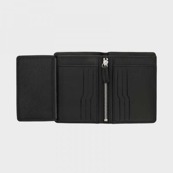 Braun Buffel - Portefeuille noir en...