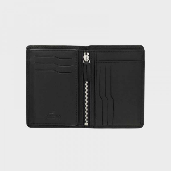 Braun Buffel - Portefeuille noir en...