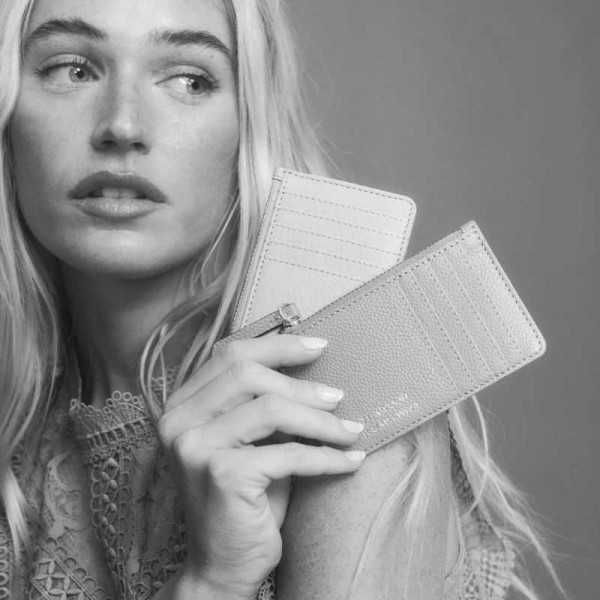 Loxwood - Porte cartes en cuir grainé...