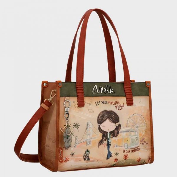 Anekke - Sac porté épaule Peace &...