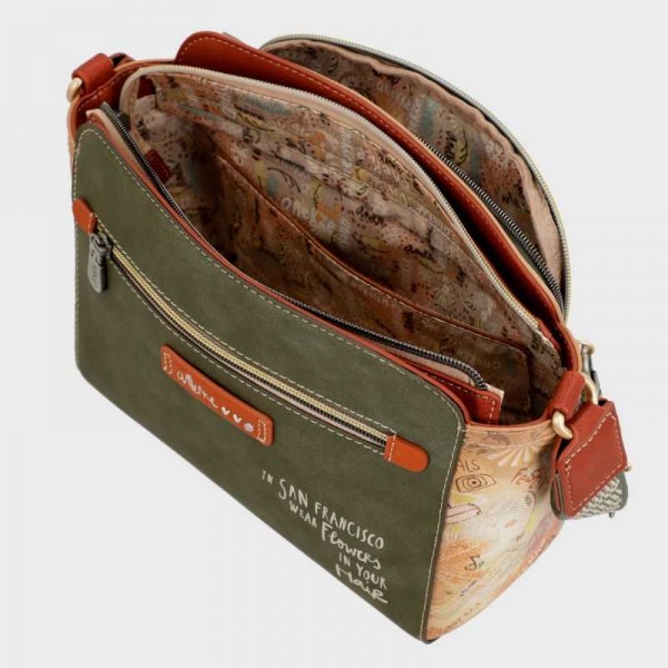 Anekke - Sac bandoulière Peace & Love...