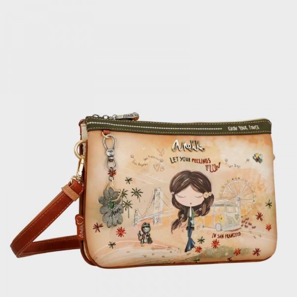 Anekke - Sac bandoulière Peace & Love...