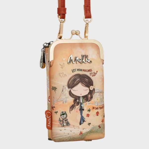 Anekke - Mini sac bandoulière 2 en 1...