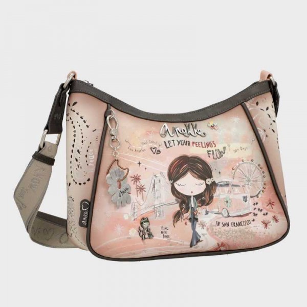 Anekke - Sac bandoulière Peace & Love...