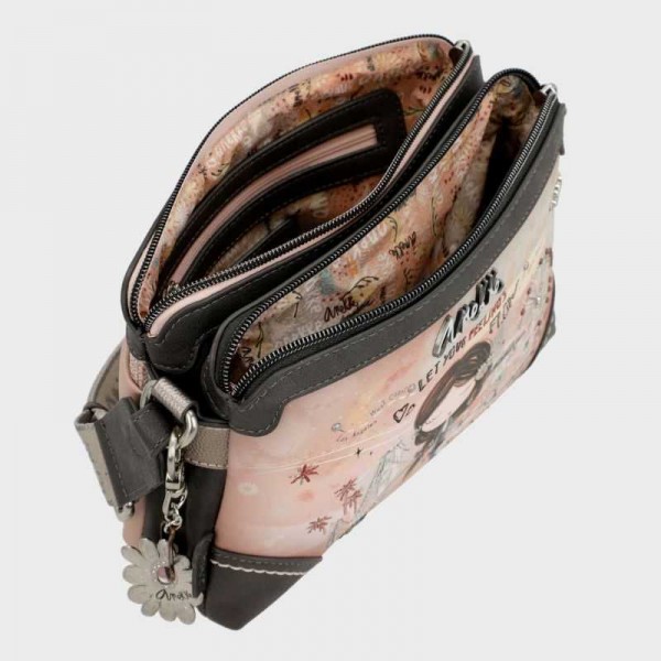 Anekke - Sac bandoulière Peace & Love...