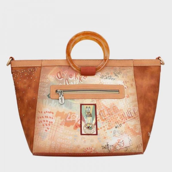 Anekke - Sac à main poignées rondes... Anekke - Sac à main poignées rondes...