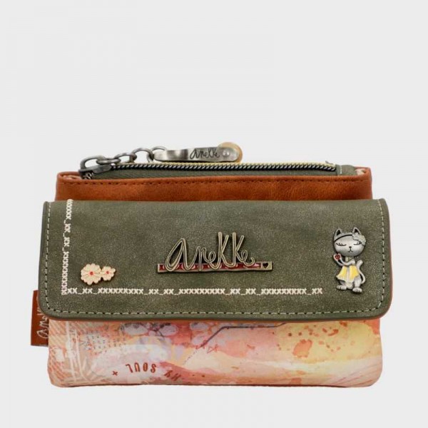 Anekke - Porte monnaie avec rabat... Anekke - Porte monnaie avec rabat...