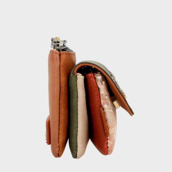 Anekke - Porte monnaie avec rabat... Anekke - Porte monnaie avec rabat...