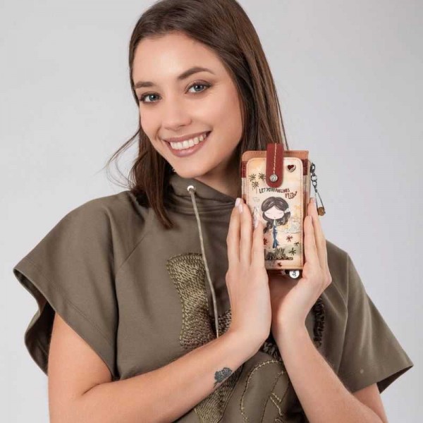 Anekke - Porte cartes Peace & Love...