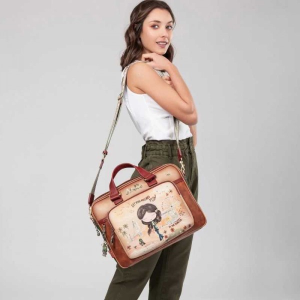 Anekke - Porte documents Peace & Love...