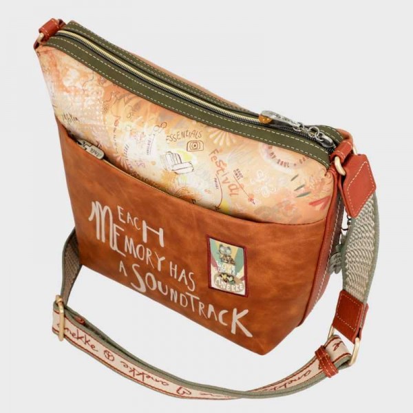 Anekke - Sac bandoulière Peace & Love...