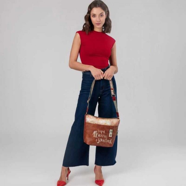 Anekke - Sac bandoulière Peace & Love...