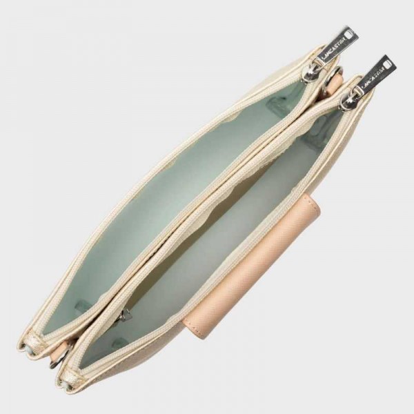 Lancaster - Sac bandoulière zippé 2... Lancaster - Sac bandoulière zippé 2...