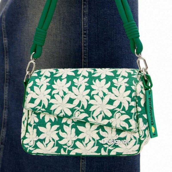 Desigual - Sac porté épaule texturé...