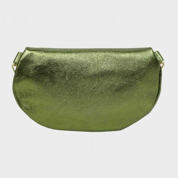 Anais - Sac banane en cuir double zip... Anais - Sac banane en cuir double zip...