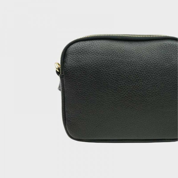 Anais - Sac bandoulière en raphia et...