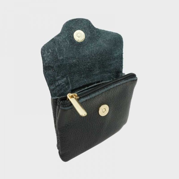 Anais - Porte monnaie en cuir avec...