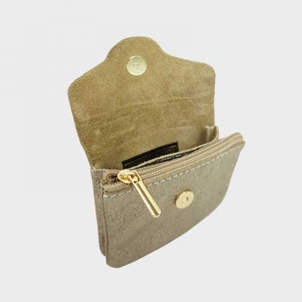 Anais - Porte monnaie en cuir avec... Anais - Porte monnaie en cuir avec...