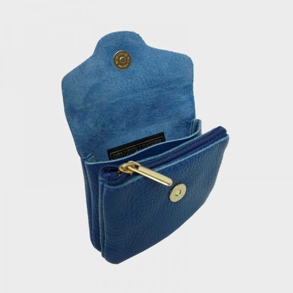 Anais - Porte monnaie en cuir avec... Anais - Porte monnaie en cuir avec...