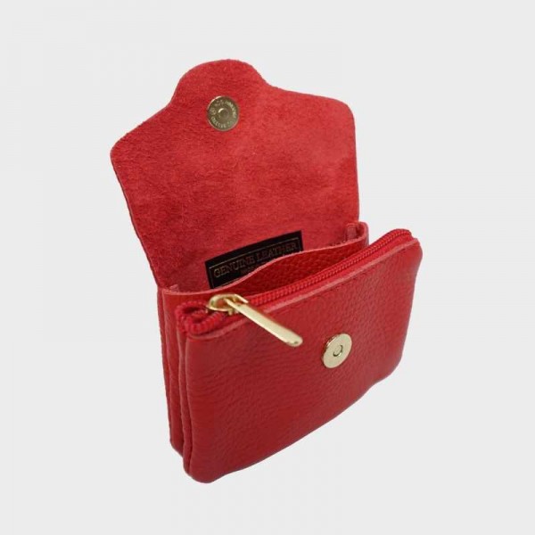 Anais - Porte monnaie en cuir avec...