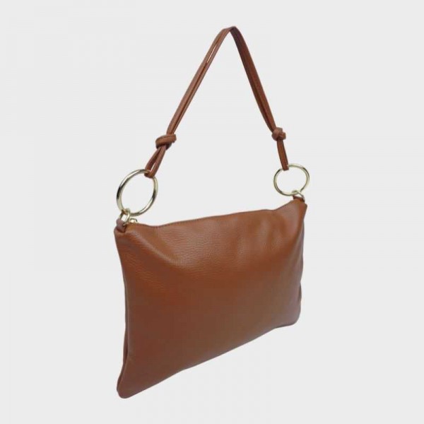 Anais - Sac porté épaule en cuir...