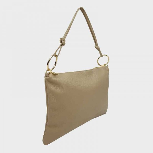 Anais - Sac porté épaule en cuir...