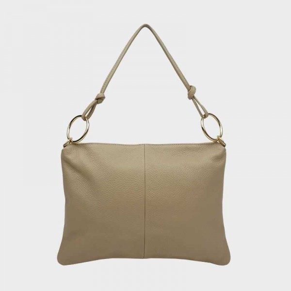 Anais - Sac porté épaule en cuir...