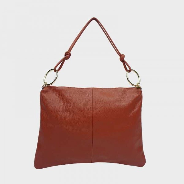 Anais - Sac porté épaule en cuir...