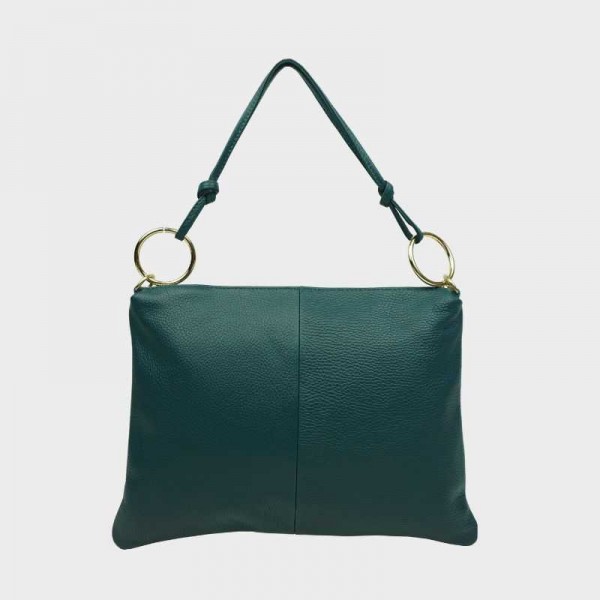 Anais - Sac porté épaule en cuir...