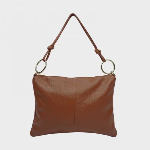 Anais - Sac porté épaule en cuir...