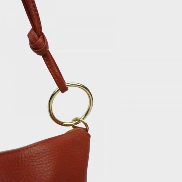 Anais - Sac porté épaule en cuir...