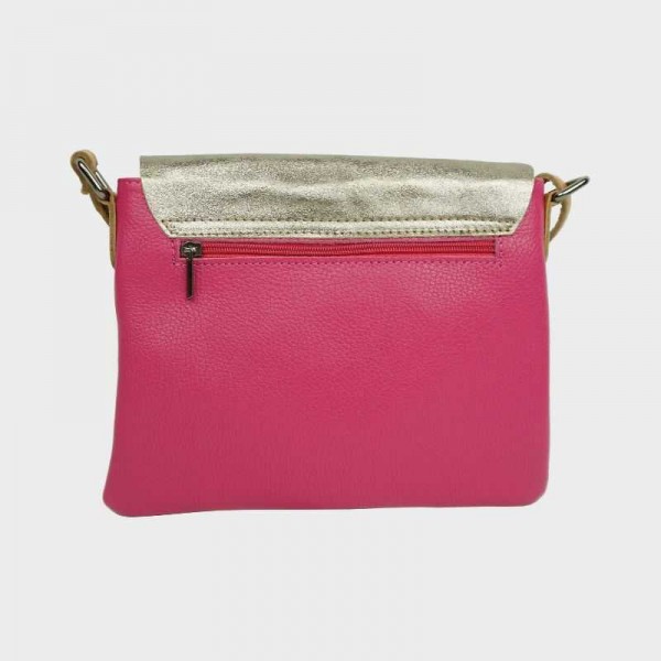 Anais - Sac porté épaule cuir avec...