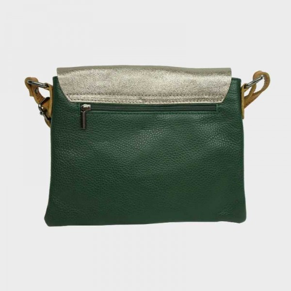 Anais - Sac porté épaule cuir avec...