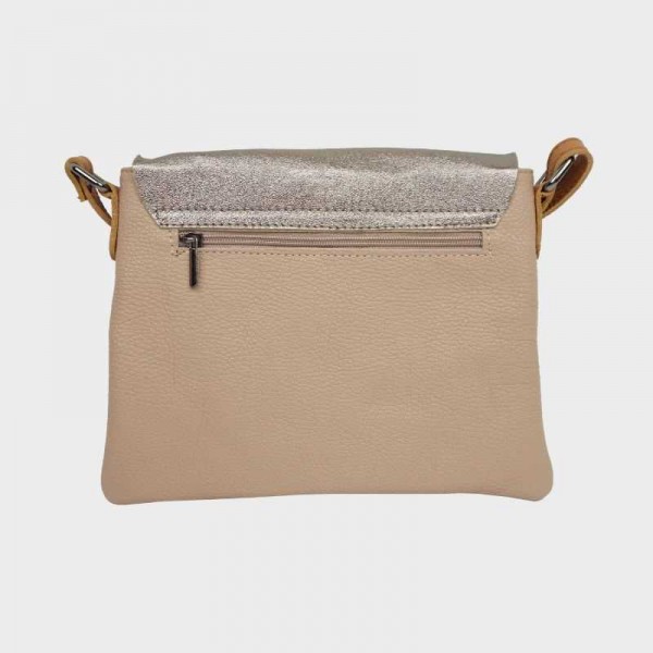 Anais - Sac porté épaule cuir avec...