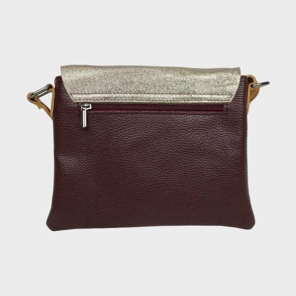 Anais - Sac porté épaule cuir avec...