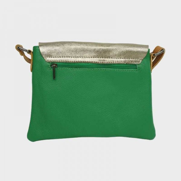 Anais - Sac porté épaule cuir avec...