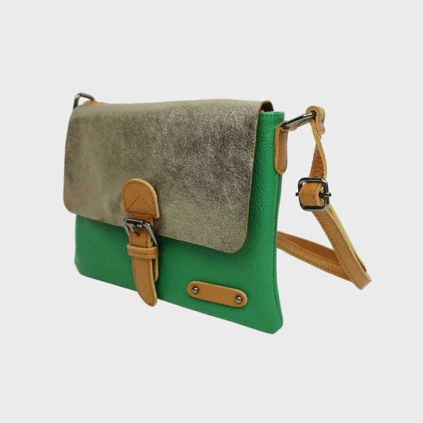 Anais - Sac porté épaule cuir avec...