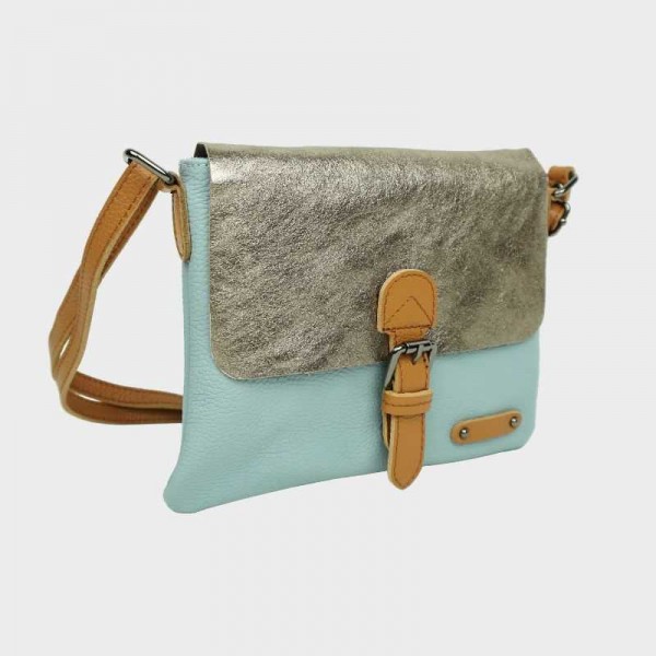 Anais - Sac porté épaule cuir avec...