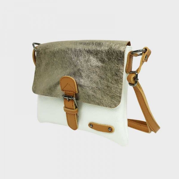 Anais - Sac porté épaule cuir avec...